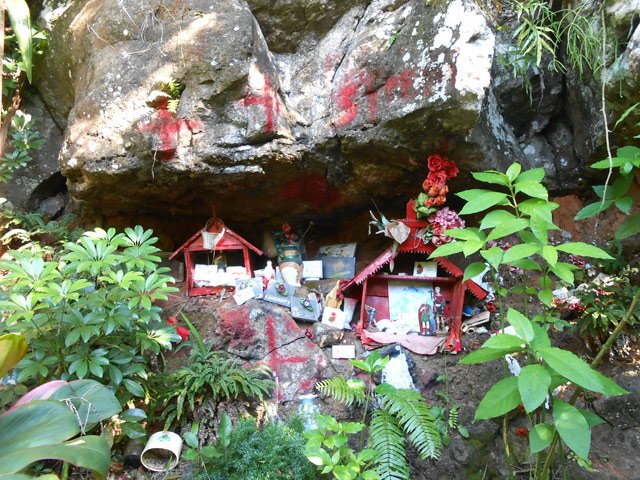L'oratoire qui permet au sentier de rester en bon état