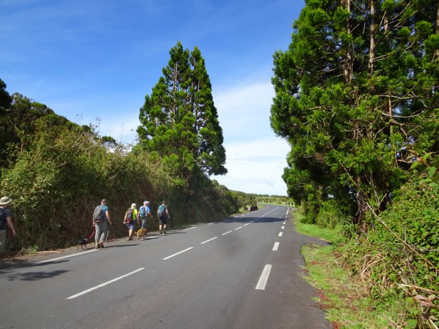 Attention au trafic intense pour rejoindre le point de départ