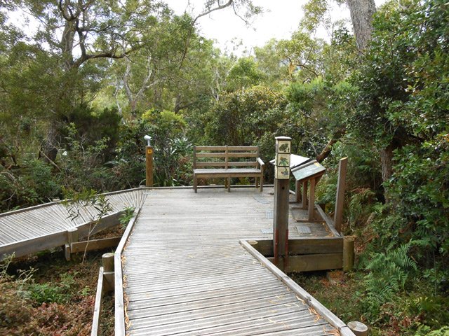 Une autre plateforme en fin de parcours