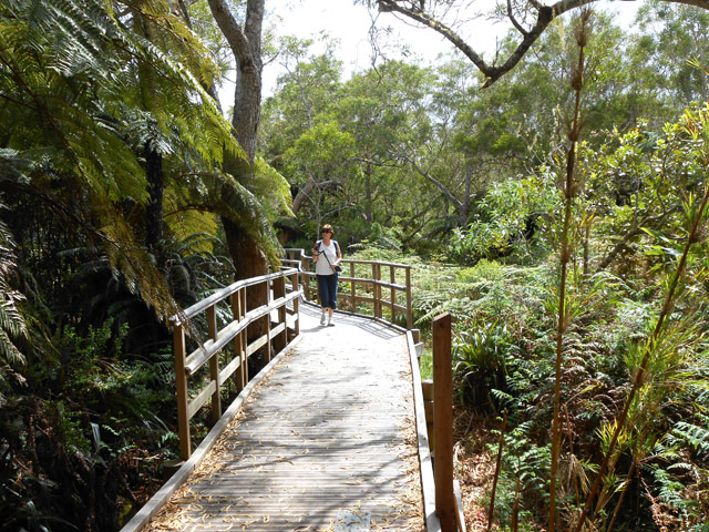 Les rambardes protègent les parties hautes