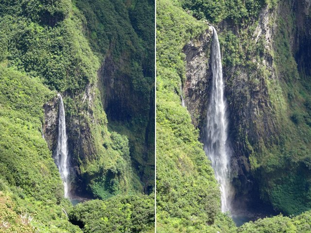 La grande cascade, clou de la sortie facile
