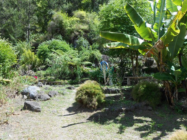 Un oratoire très bien entretenu lors de la remontée vers Bras Sec