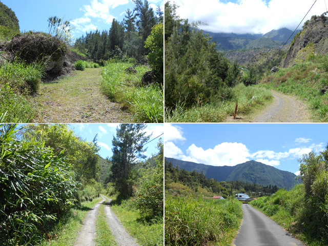 Quelques portions de la remontée vers le Radier