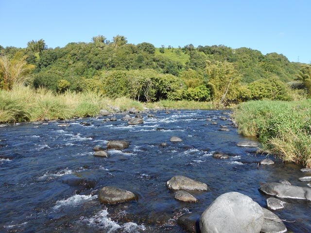 La Rivière des Marsouins dans sa partie la plus à l'Est