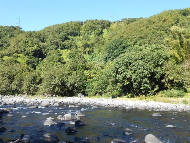La Rivière des Marsouins dans sa partie la plus à l'Ouest