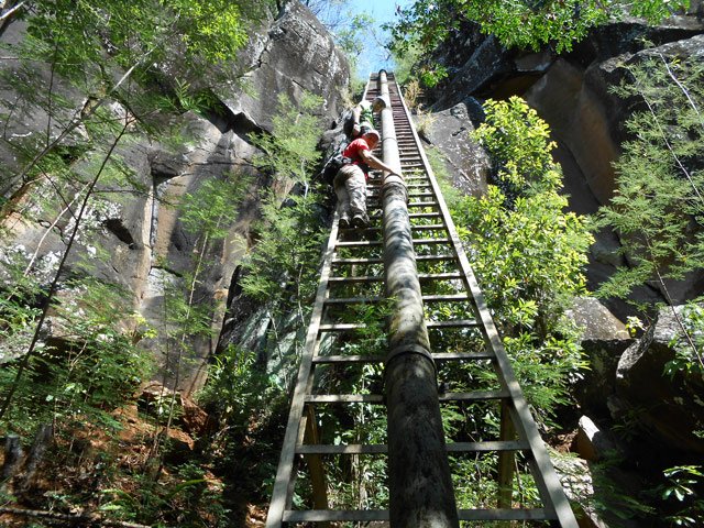 Dernière remontée avant la fin des deux boucles