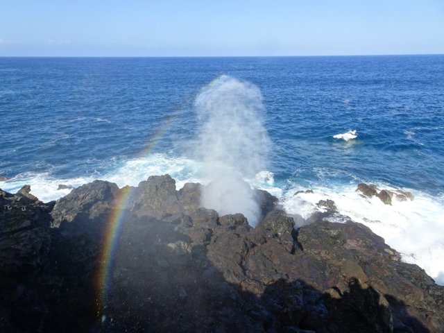 Un autre souffleur avant d'atteindre la saline