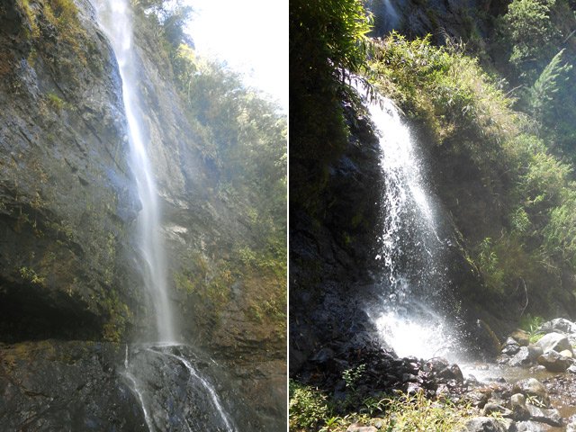 Partout des chutes plus ou moins importantes