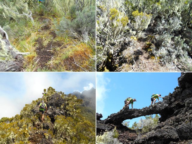 D’autres portions de sentier et l’arche naturelle