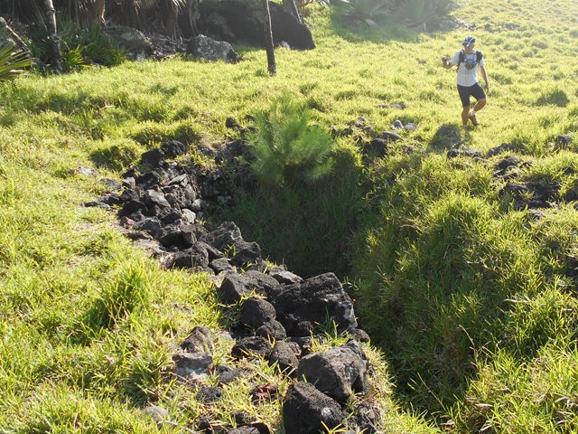 Arrivée au puits de Langevin pour un tour de la source