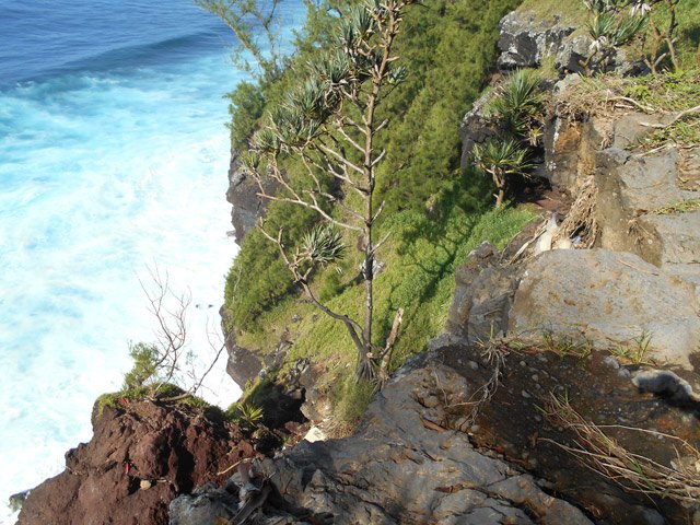 Passage TRÈS délicat sur le haut de la cascade
