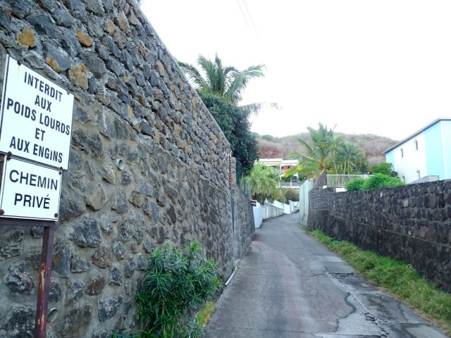 Début de la montée assez raide en direction du Sentier de Grand Etang
