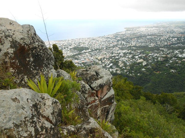 C'est de cette zone rocheuse qu'on a les plus beaux points de vue