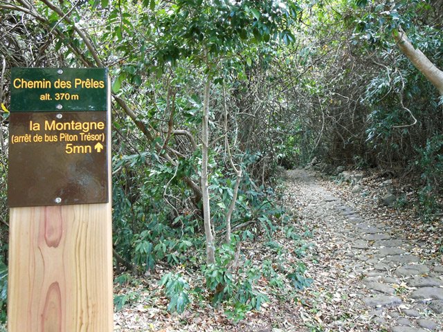 Début du Chemin des Anglais à partir du Chemin des Prèles