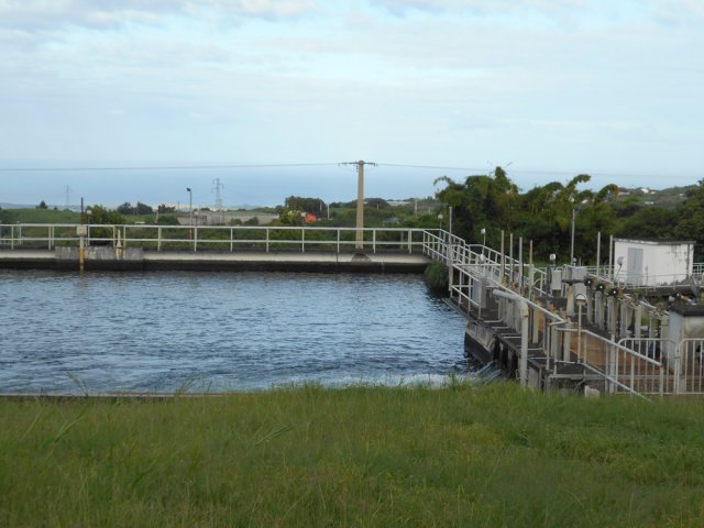 Arrivée au réservoir de 10 000 m3