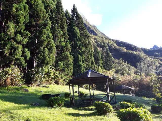 Les kiosque sont de bonne qualité dans un cadre idéal