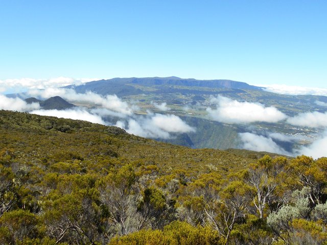 Après les panoramas sur le cirque, nouveaux sur le Piton de la Fournaise