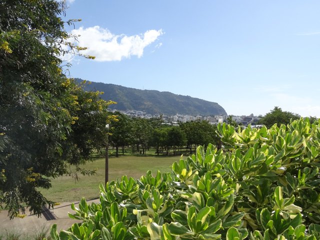 Point de vue sur les falaises du littoral