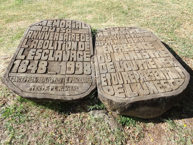 Le mémorial du 150ème anniversaire de l'abolition de l'esclavage