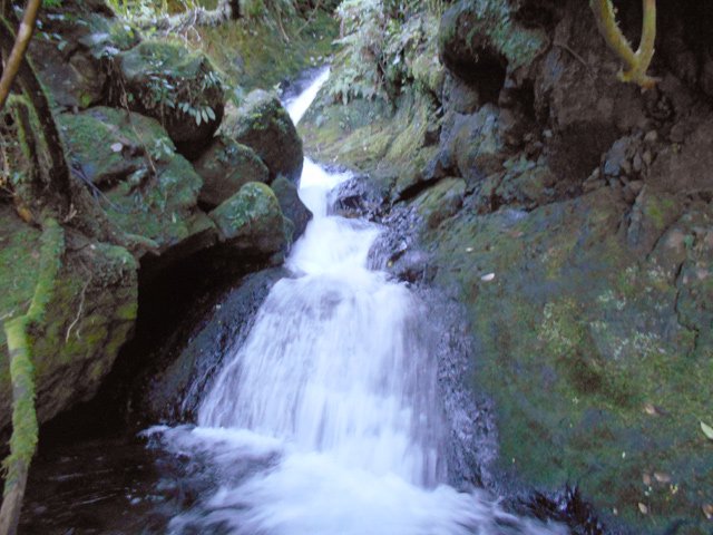 Une petite chute durant la montée