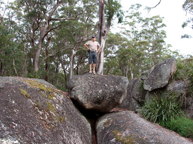 Les derniers rochers avant la montée
