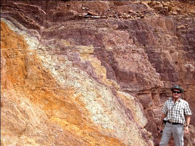 Ochre Pits où les aborigènes ont toujours récolté leurs couleurs