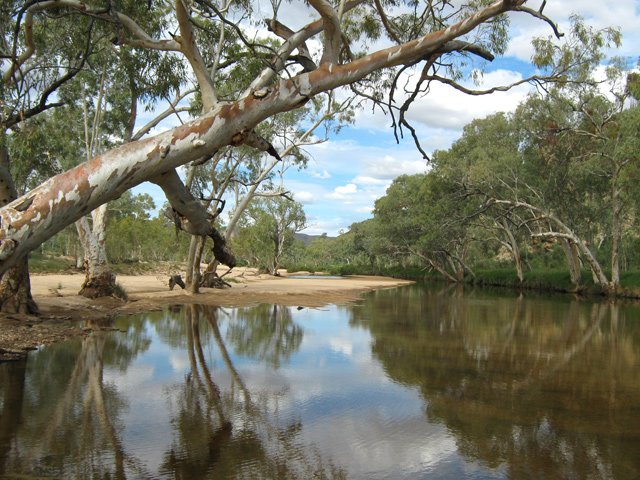 La belle rivière sableuse de Emily Gap
