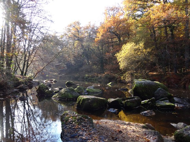 On peut s'asseoir et rêvasser sur les berges
