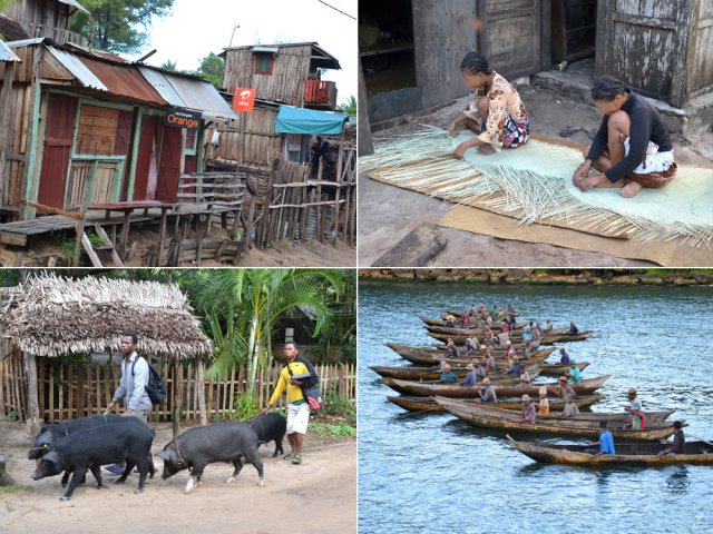 Les alentours de l'embarcadère
