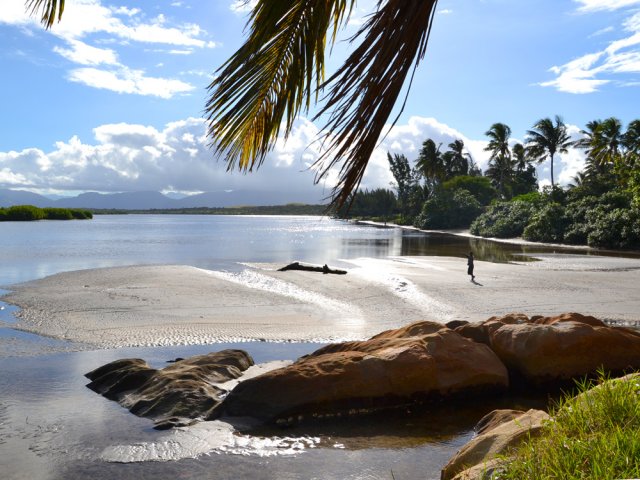 En attente du bateau pour le retour