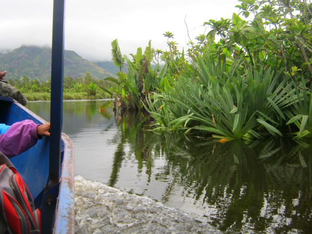 Superbe balade en bateau dans la lagune durant près de deux heures