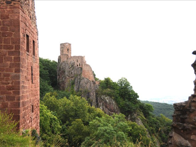 L'arrivée au Saint-Ulrich et vue sur le Girsberg
