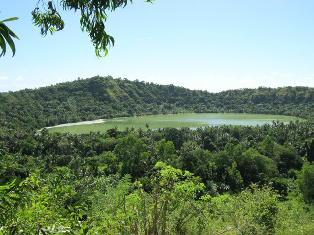 L'arrivée au premier point de vue sur le lac