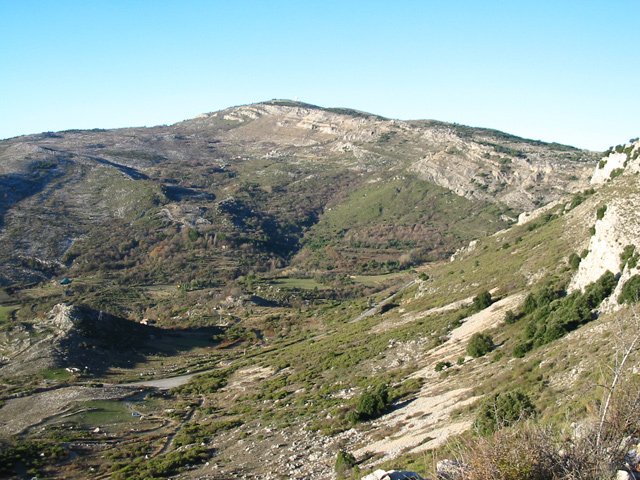 Un idée du relief de la région