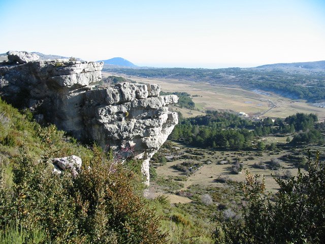 Région essentiellement calcaire