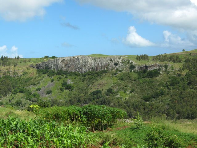 Un rare vestige volcanique