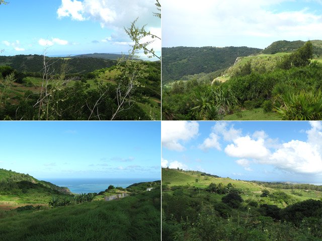 Quelques paysages depuis les points hauts