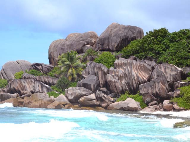 La partie sud de la Belle plage de Grande Anse