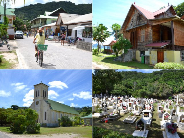 La petite ville de la Digue pour vivre paisiblement