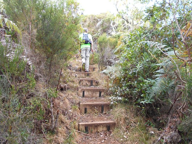 Rares marches sur cette portion