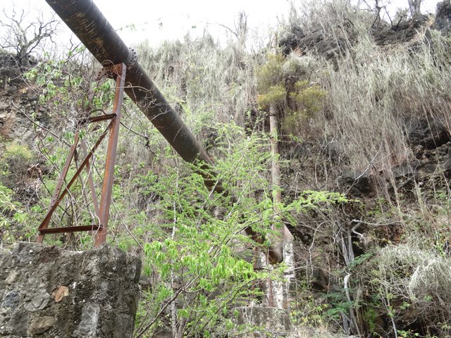 L'ouvrage rudimentaire est encore solide