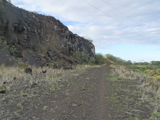 Traversée de la carrière abandonnée