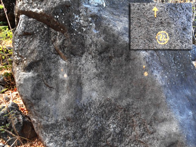 On arrive très vite au milieu des spots d'escalade