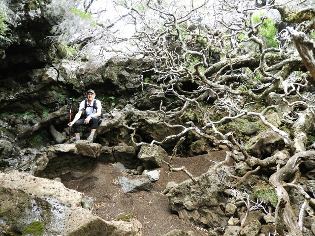 L'endroit le plus sauvage de la journée dans un affluent du Grand Bras Piton