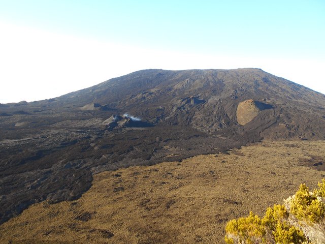 Vue imprenable sur le Piton de la Fournaise