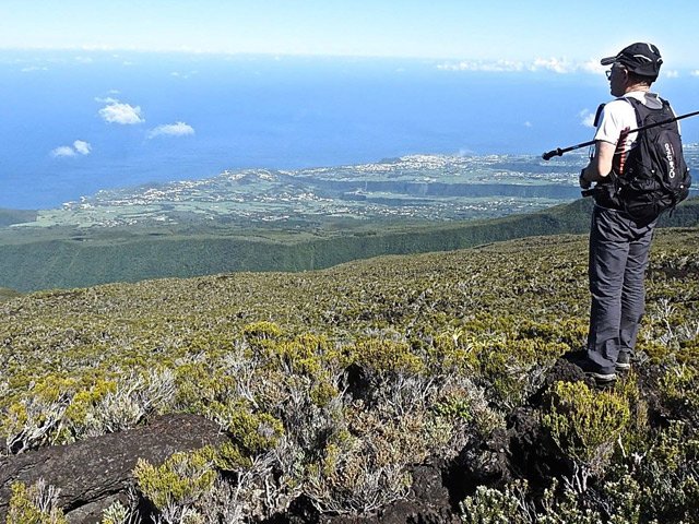 Depuis la zone des tunnels, magnifiques panoramas sur la côte et les rivières