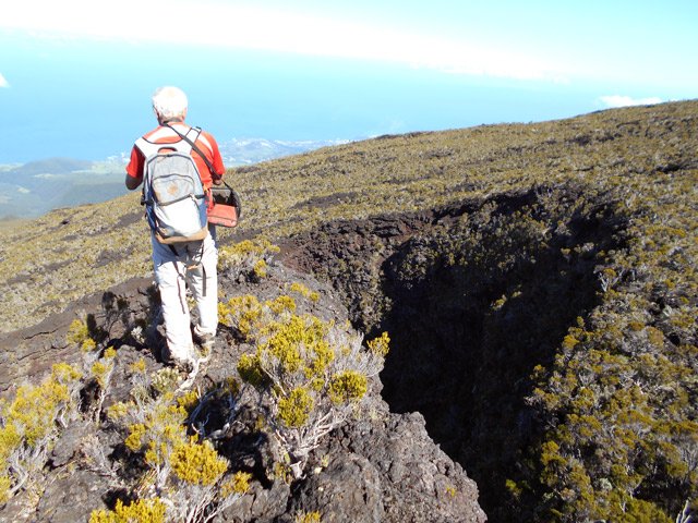 L'endroit le plus impressionnant de la sortie entre les deux pics du n°15