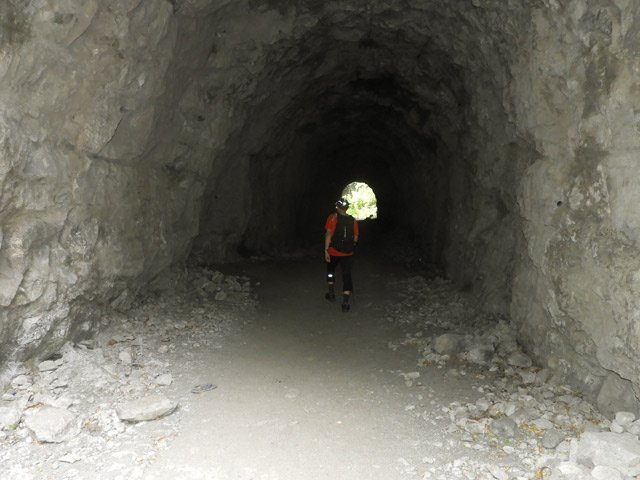 Le tunnel de contournement du barrage
