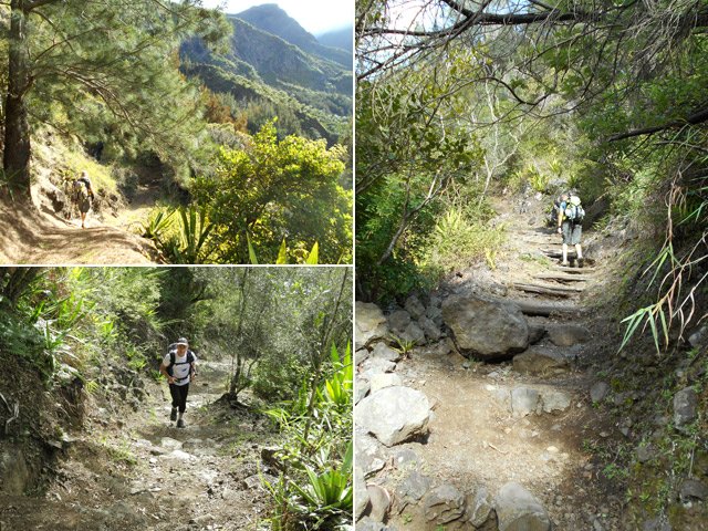 Quelques portions de la montée au Taïbit