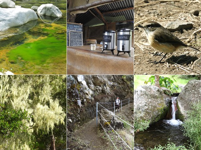 Points particuliers le long du sentier